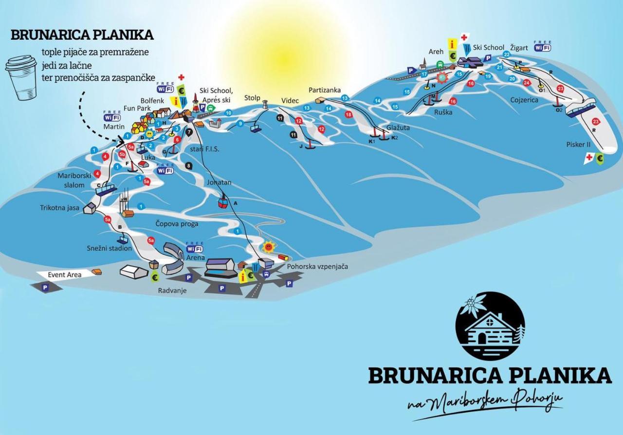 Brunarica Planika Mtb Point Maribor Exterior foto